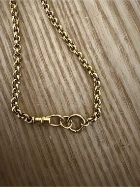 Vintage Style Charm Holder Necklace